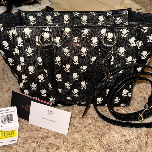 Coach Handbags - Coach Crossgrain Print Mini Crossbody
